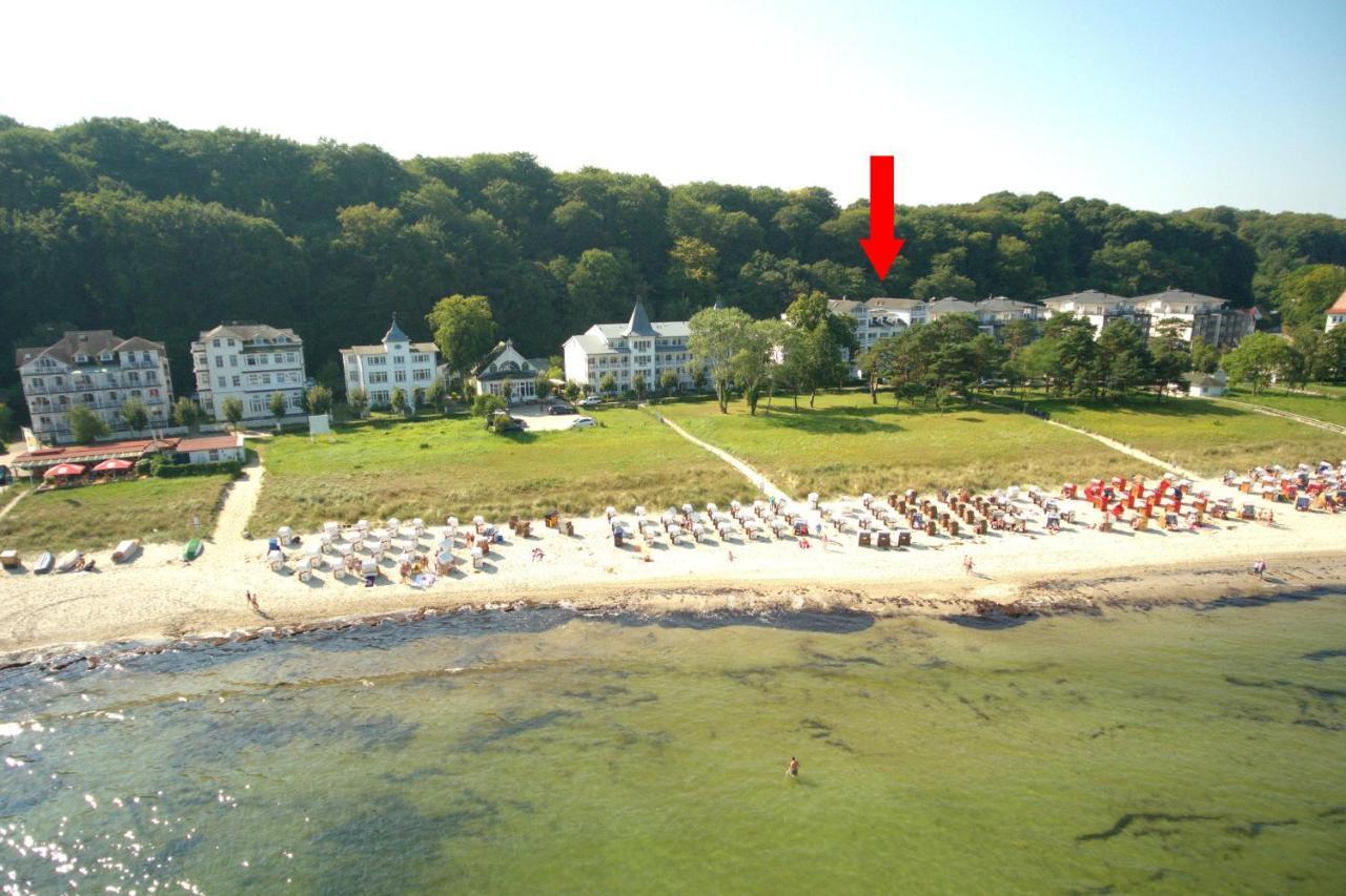 Aparthotel Ostsee Fewo 6 Balkon, Meerblick, Strand Binz Ngoại thất bức ảnh